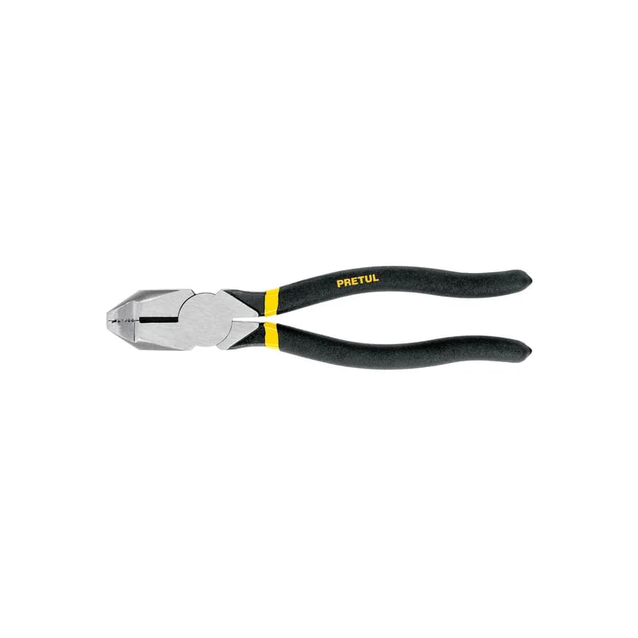 ALICATE UNIVERSAL PESADO 8 MANGO VINIL PRETUL"