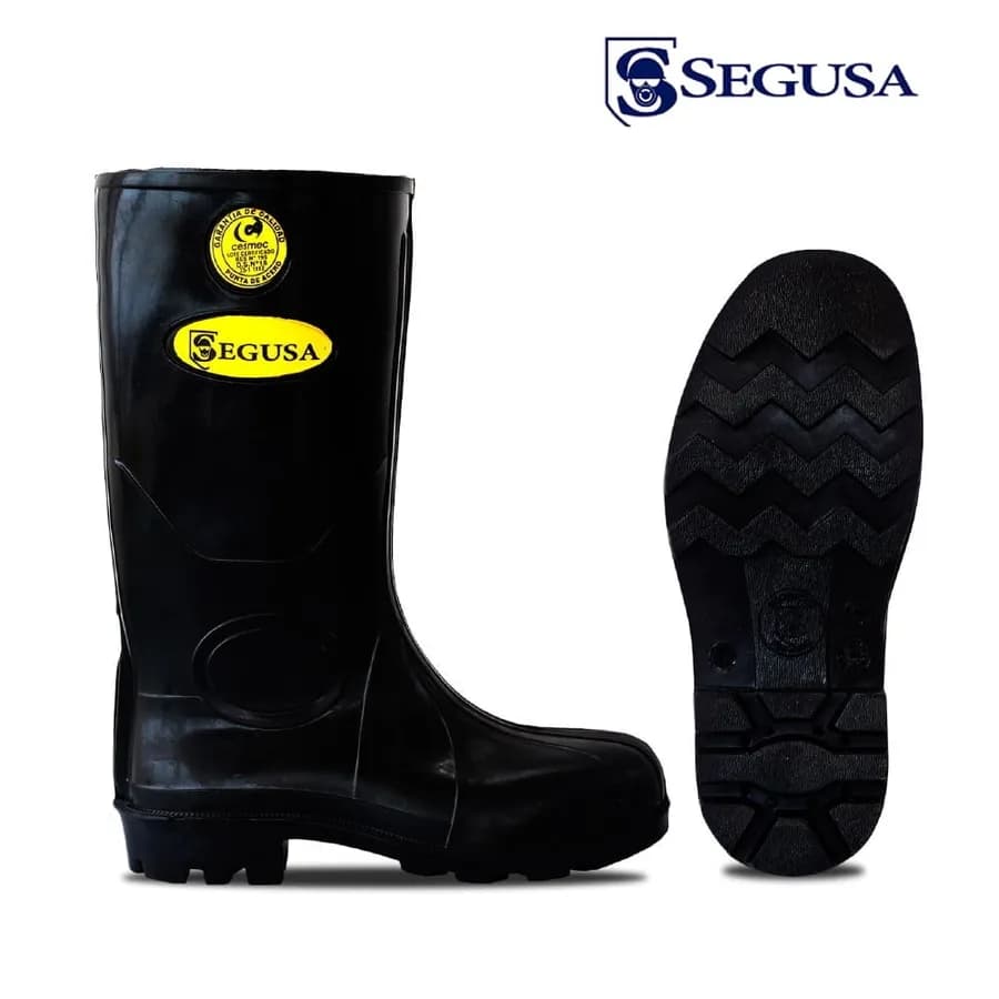 BOTA P/ACERO F/AZUL 36CM C/LOGO T-43 SEGUSA
