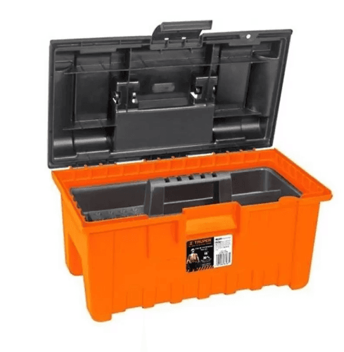 CAJA P/ HERRAMIENTAS 19 COLOR NARANJA TRUPER