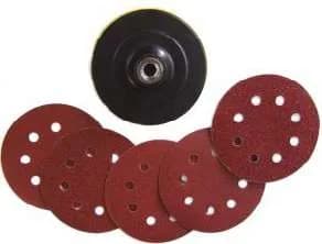 DISCO PULIR 115MM CON 5 LIJAS UYUSTOOLS
