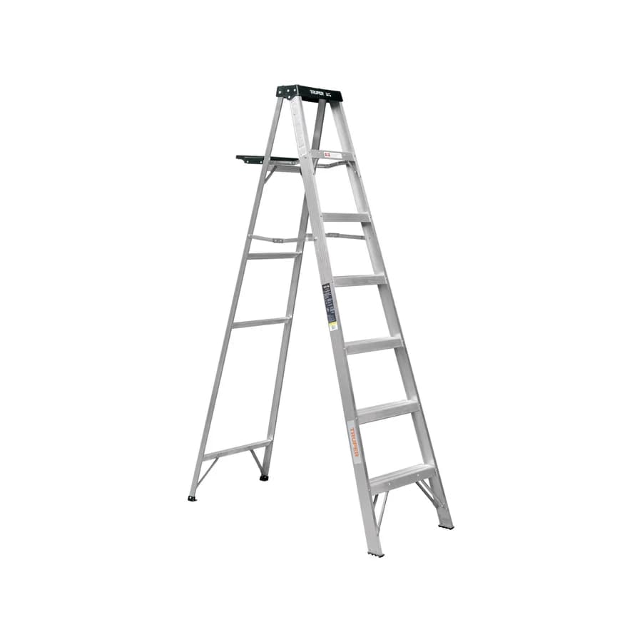 ESCALERA DE TIPO TIJERA 6 PELD C/BANDEJA TRUPER