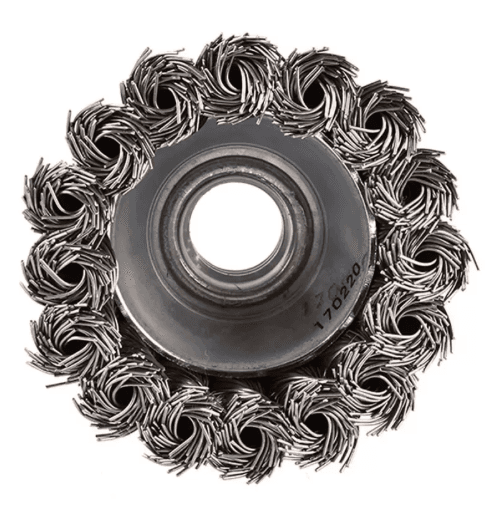 ESCOBILLA GRATA RIZADA T/COPA 75MM.XM14X0.3 MAKITA