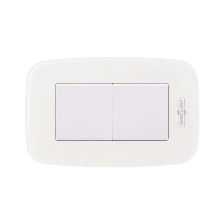 INTERRUPTOR DOBLE P/ EMP ELEGANT HOME LIGHT (166099)