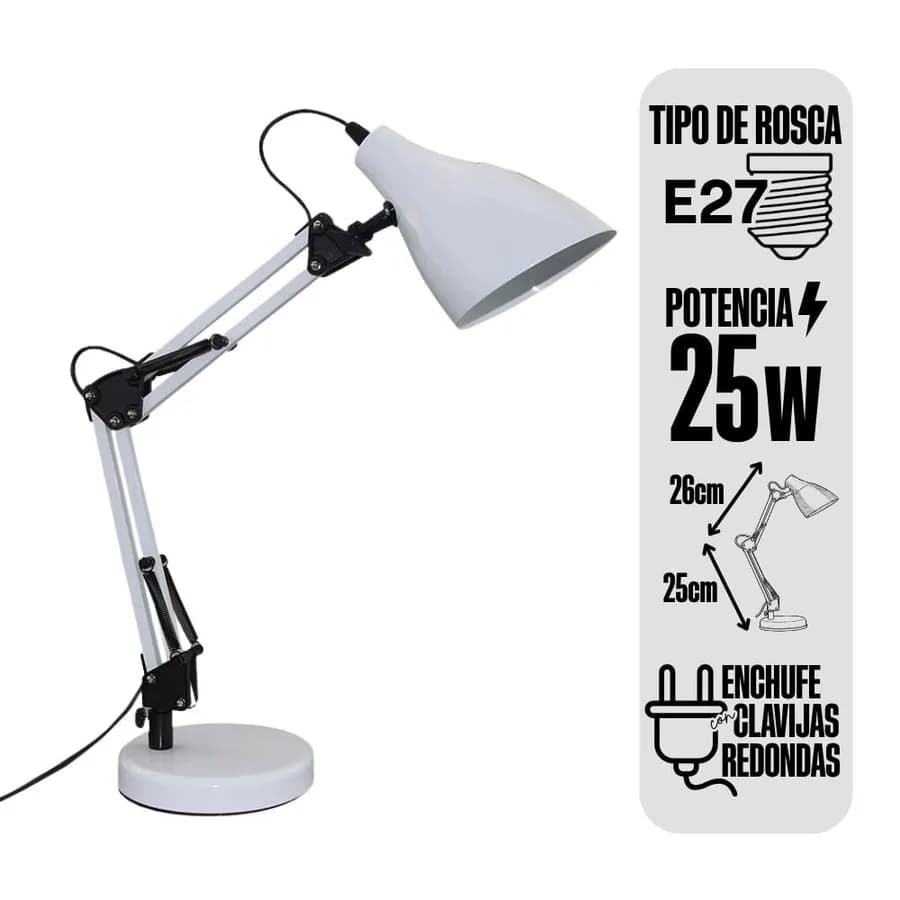 LAMPARA FLAT T/UFO BLANCA 38W/AC20-240V/E27/6500K FSL