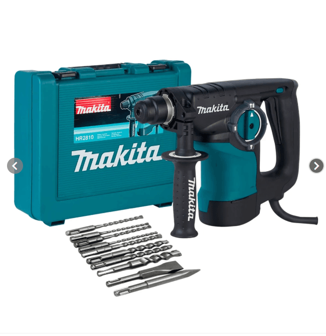 MARTILLO + SET DE BROCAS D-19180 MAKITA