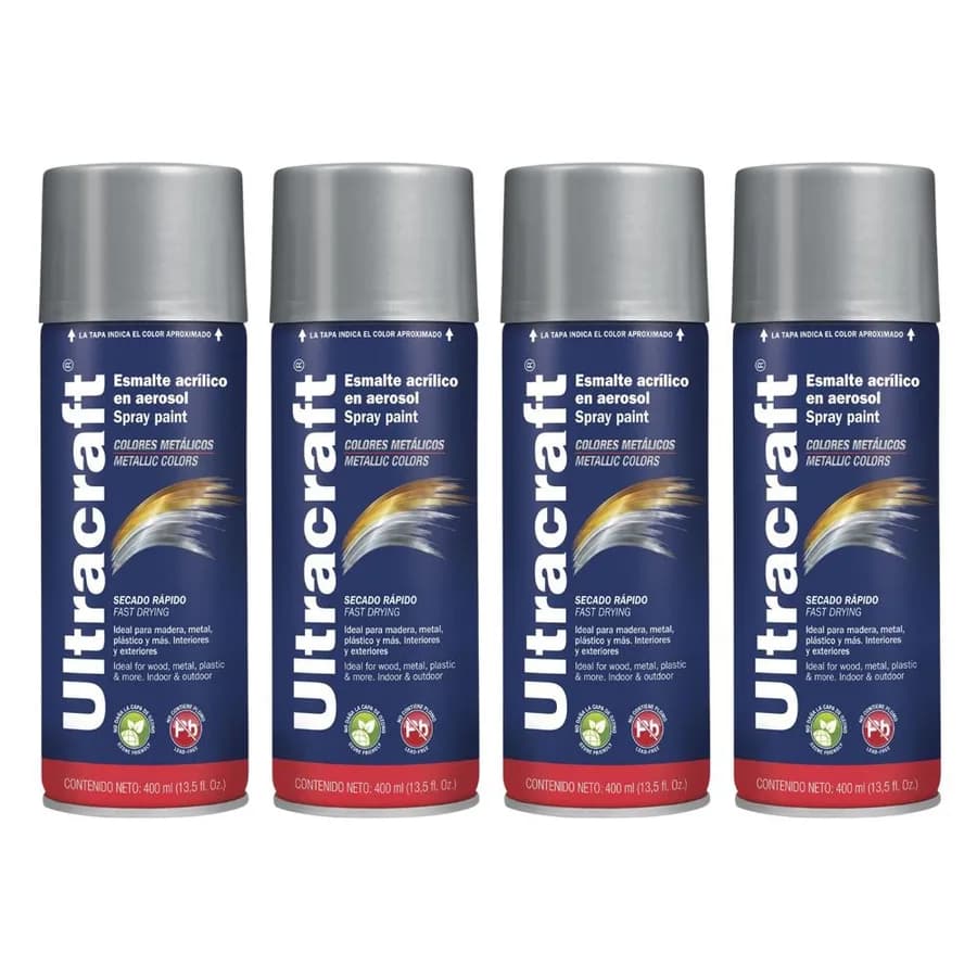 PINTURA SPRAY CROMO ULTRACRAFT