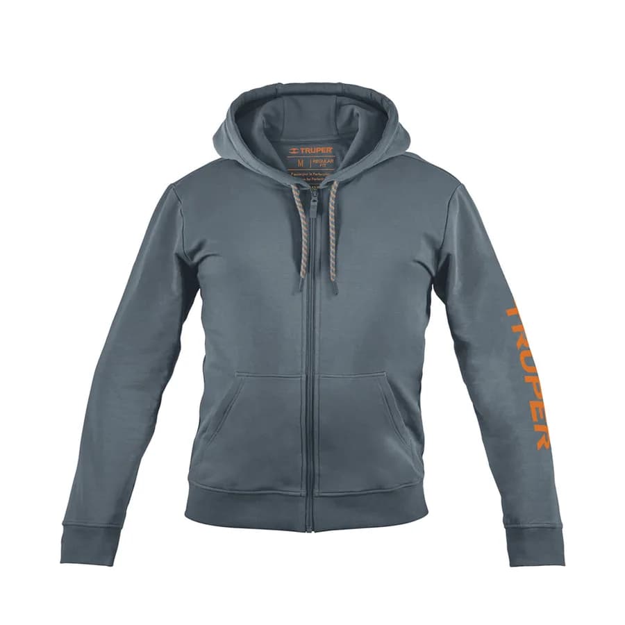 POLERA GRIS PARA CABALLERO, TALLA M, TRUPER TRUPER
