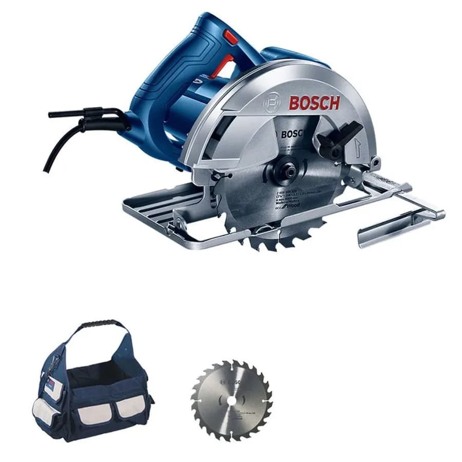 SIERRA CIRCULAR 7 1/4 1500 W GKS 150 C.C.+ BOLSO BOSCH"