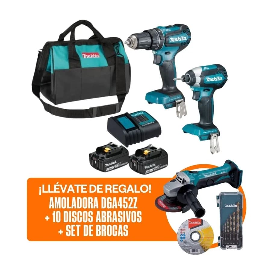 TALADRO ATORNILLADOR INAL. 1/4 S/BATERIAS MAKITA"