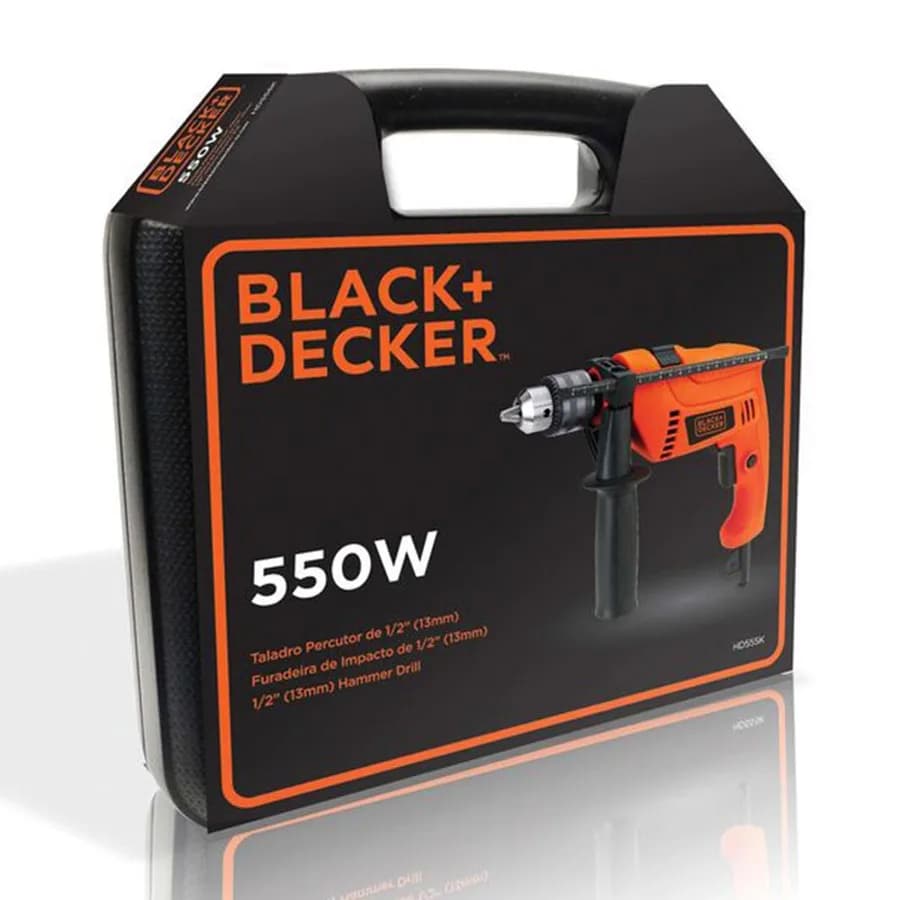 TALADRO PERCUTOR 1/2 550W DEKER MOTORS"