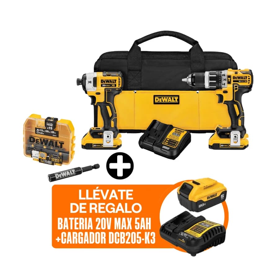 TALADRO PERCUTOR 1/2 VVR DEWALT"