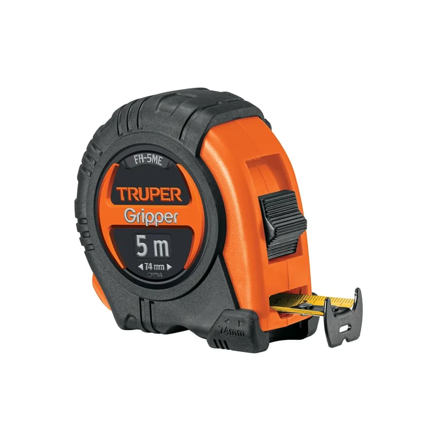 WINCHA CONTRA IMPACTO 5 M CINTA 19MM TRUPER